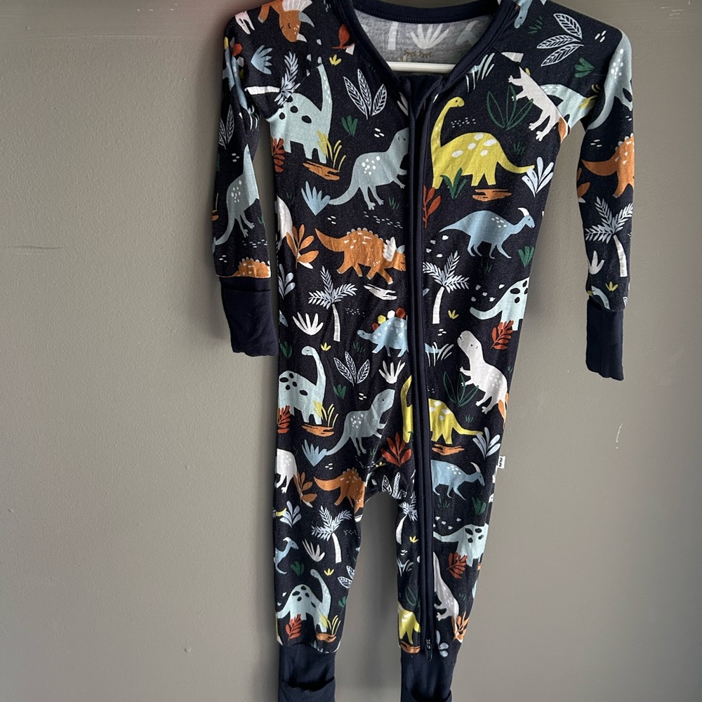 Little Sleepies Jurassic Jungle 6-12 month